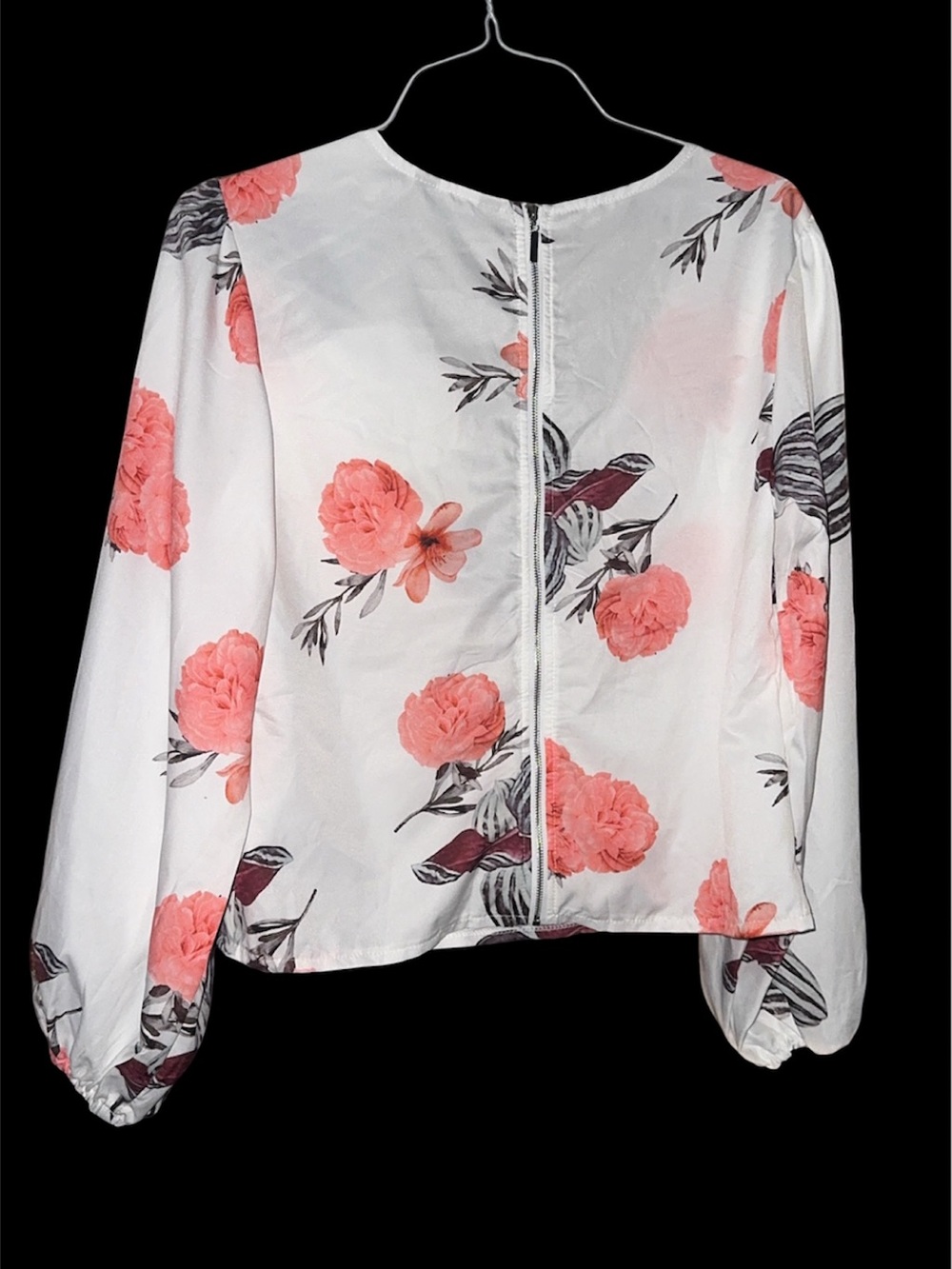 CHICME Floral Blouse 🌸 Size XL (fits more like a Medium–Large) - Picture 4 of 7